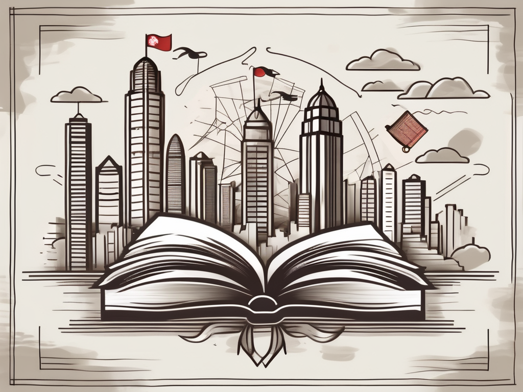 A symbolic representation of hong kong (like the skyline or a famous landmark)