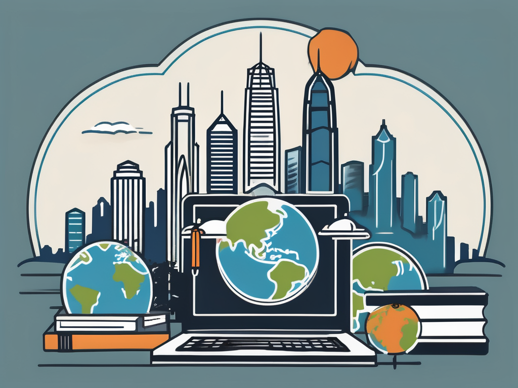 Four symbolic icons representing different professional development opportunities