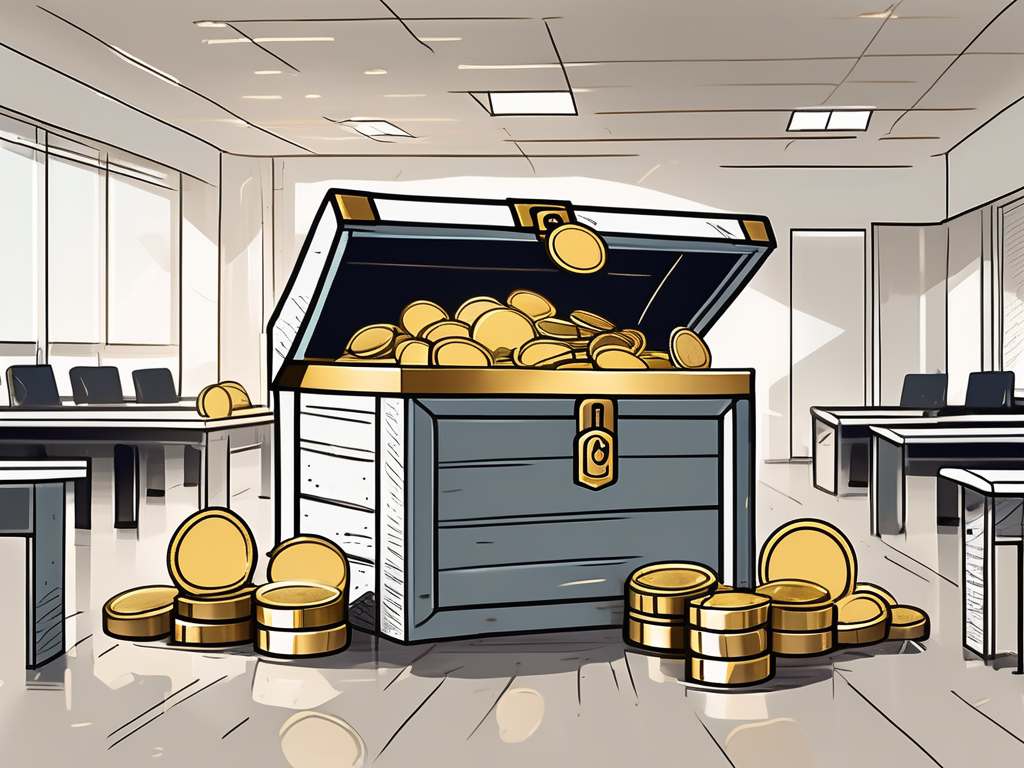 A classroom setting in dubai with a symbolic representation of a six-figure salary