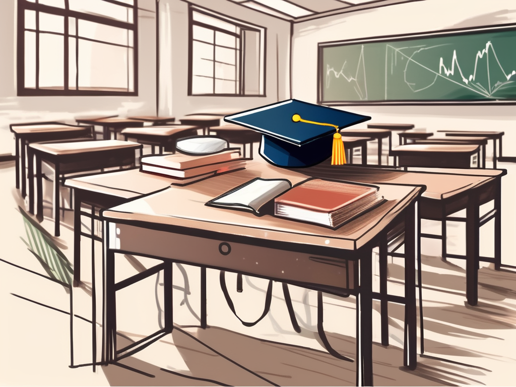 A classroom setting in china with various educational tools and resources