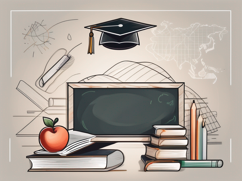 A classroom environment with thai cultural elements