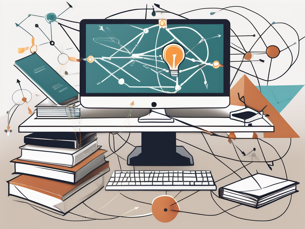 Various educational tools like a diploma