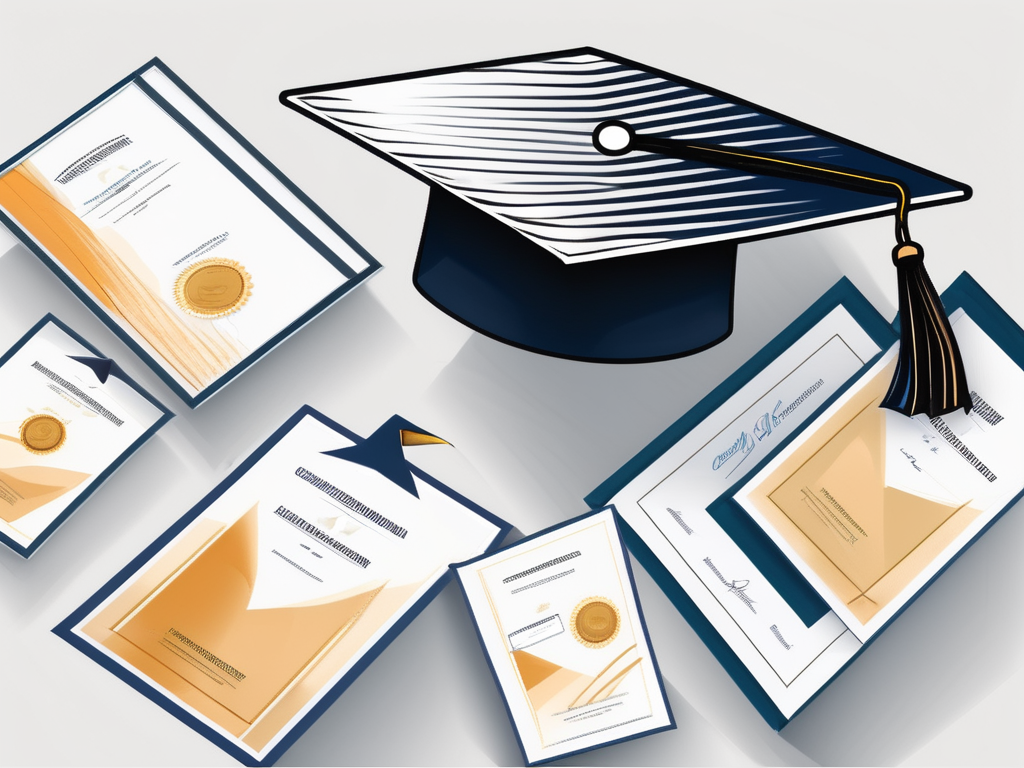 Various professional certificates