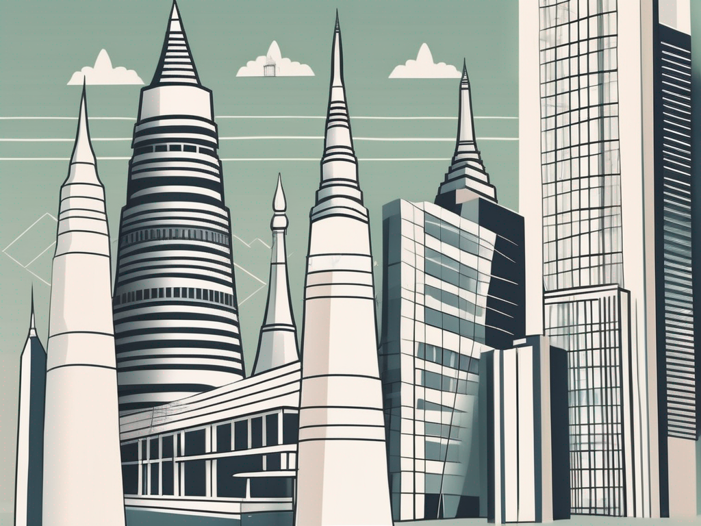 Seven distinct school buildings