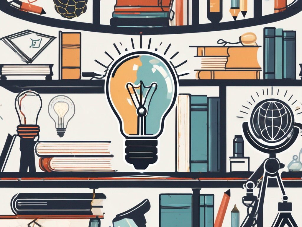 A light bulb symbolizing a new idea