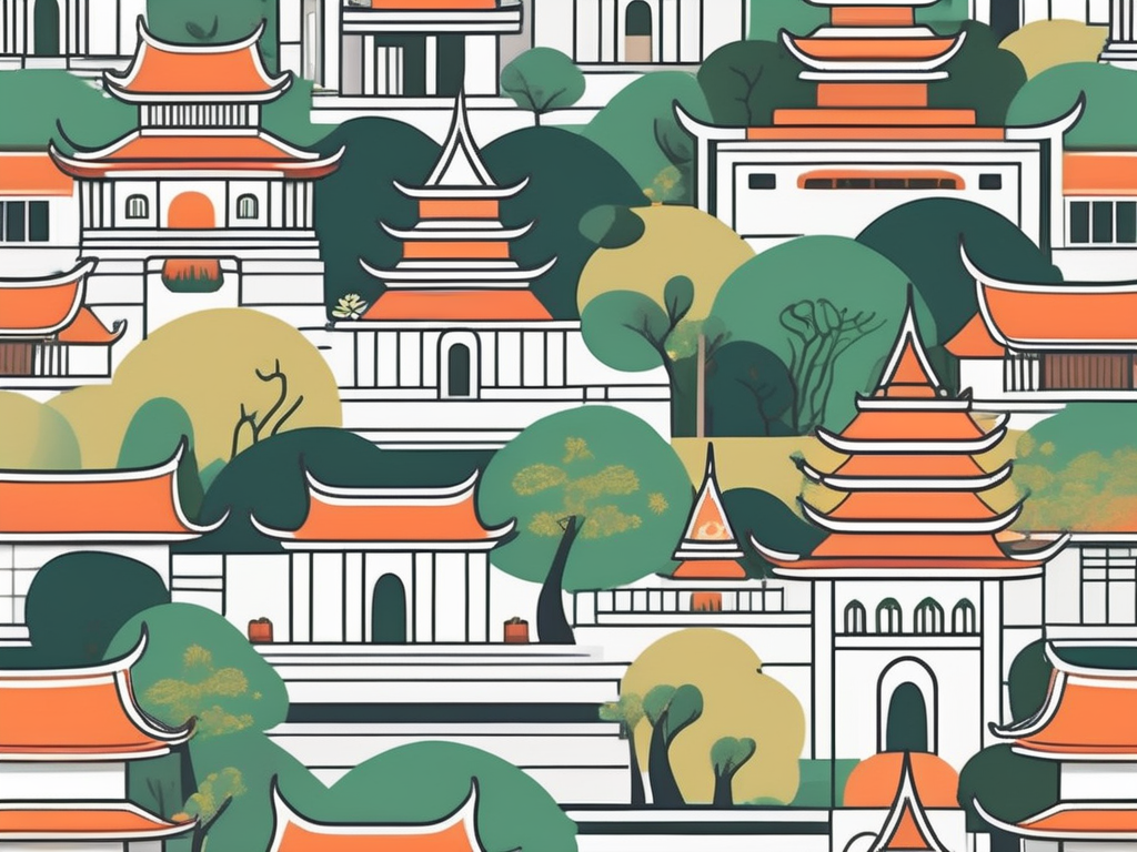 A diverse array of childcare facilities such as a nursery