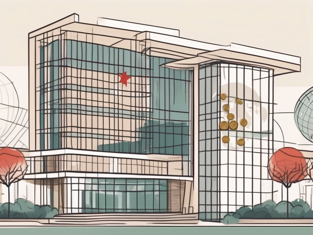 A modern international school building in china