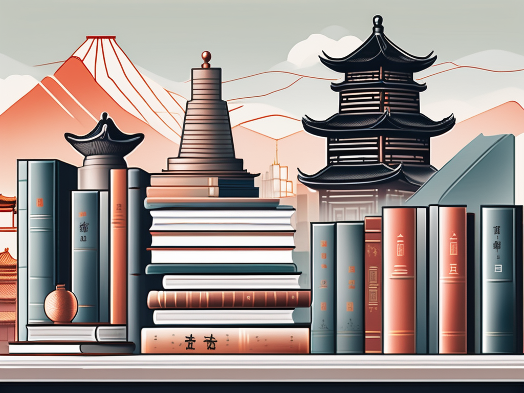 A collection of seven books