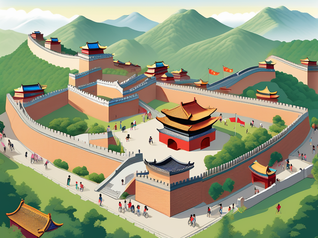 A diverse array of childcare facilities such as a daycare center