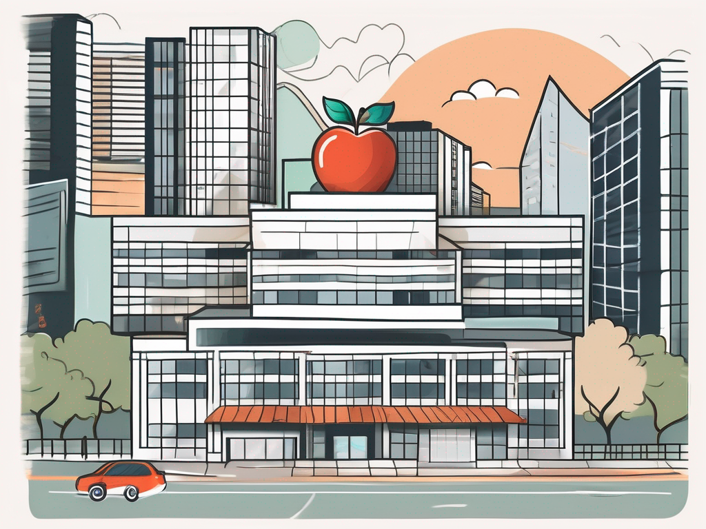 An international school building in hong kong