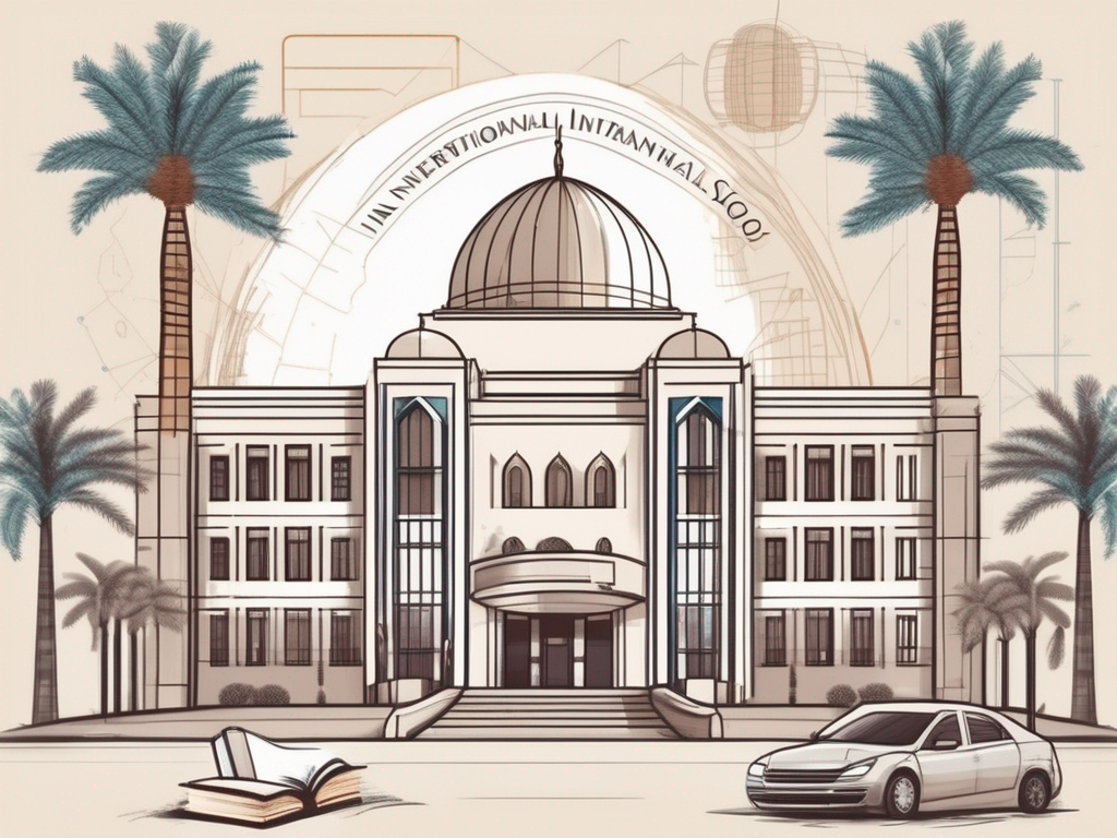 An international school building in dubai