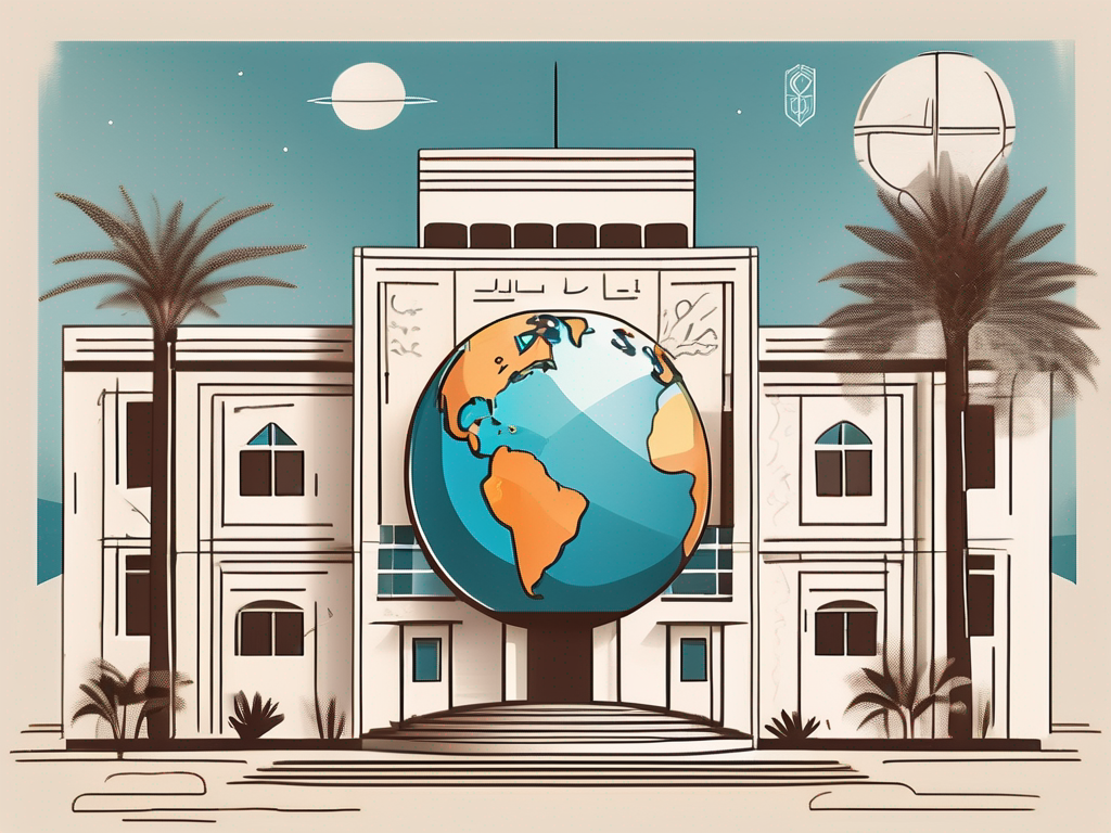 An international school building in dubai