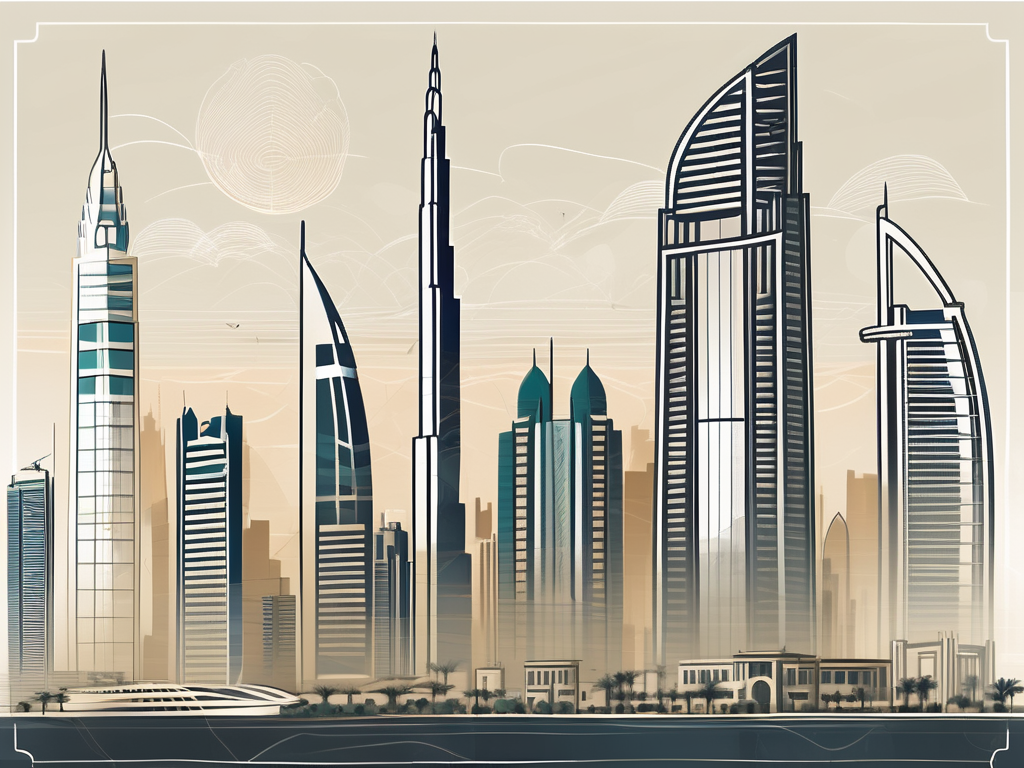 A dubai skyline