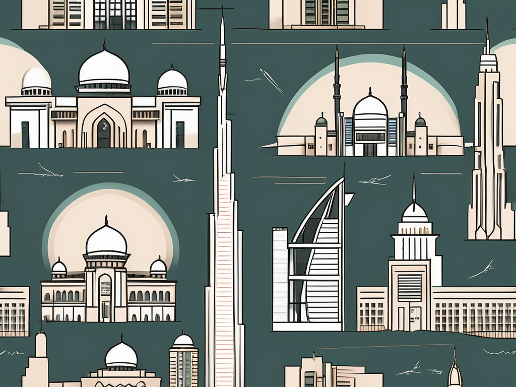 Six different school buildings