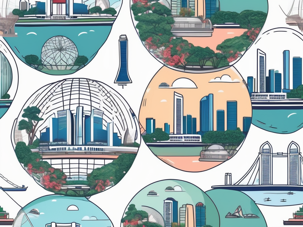 Five different youtube play buttons