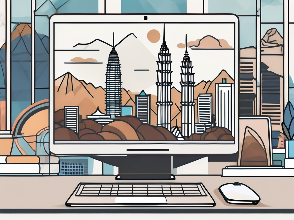 A laptop screen showing a webinar interface