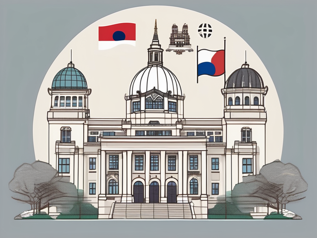 Dulwich college seoul's iconic building