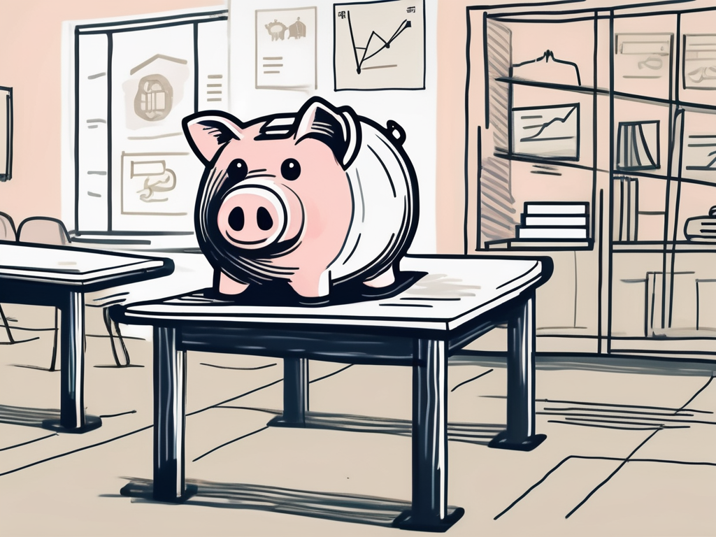 A classroom setting in malaysia with various educational resources