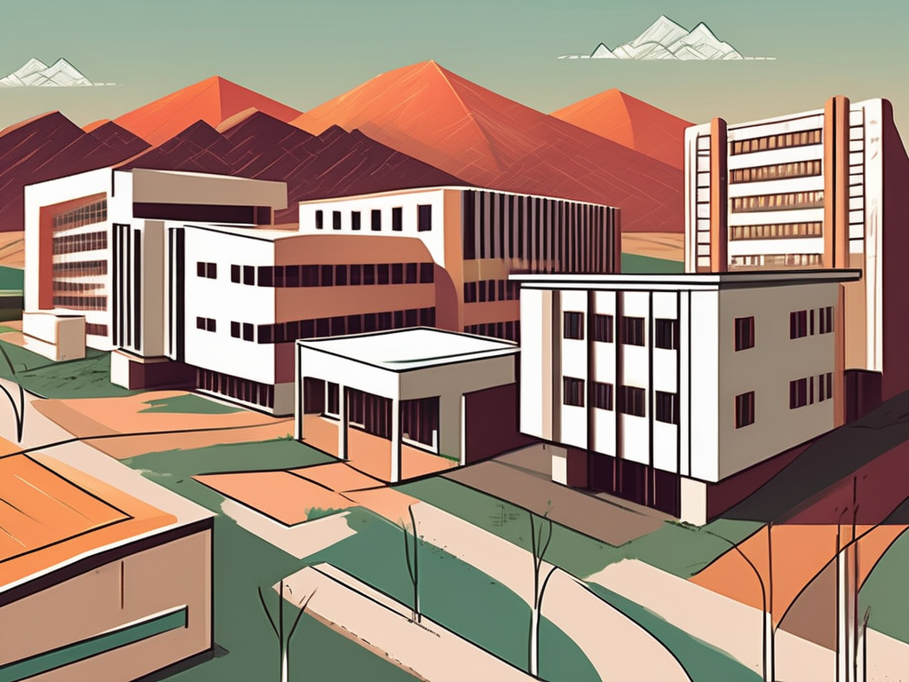 Five different school buildings