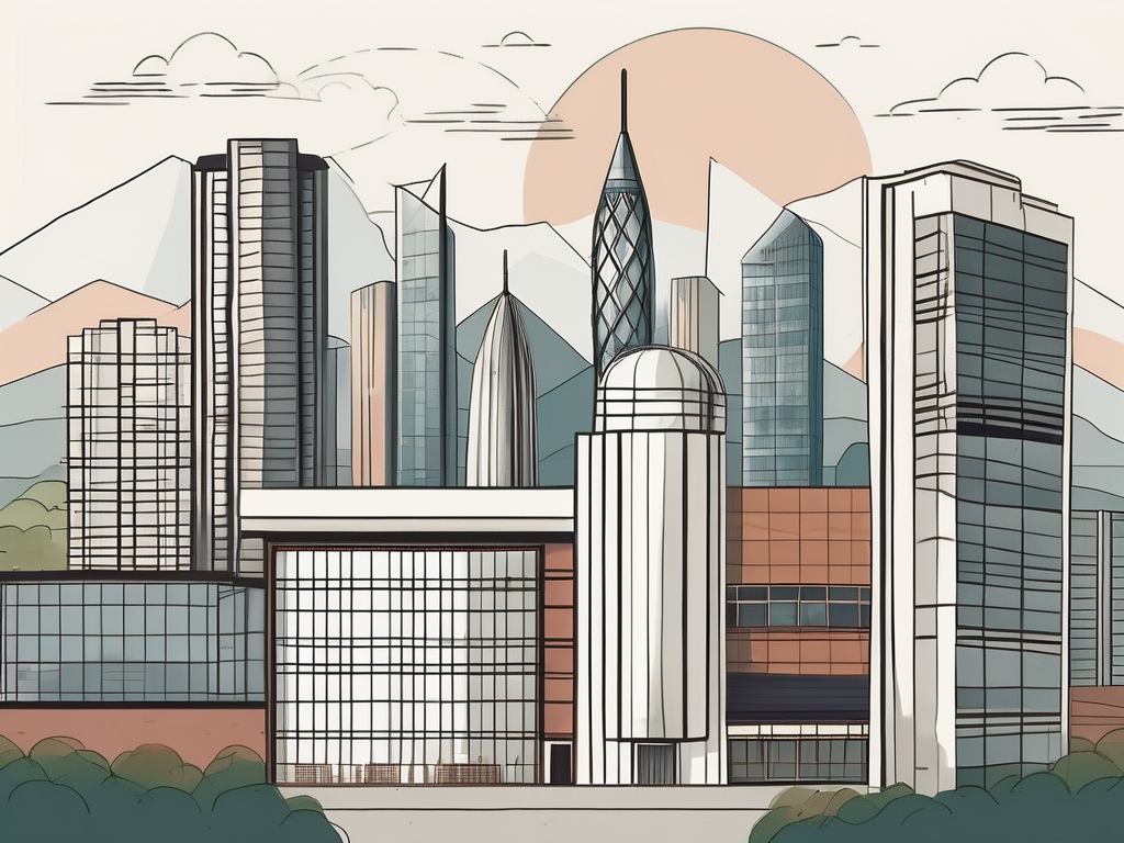 Five different school buildings