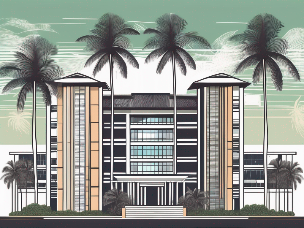Five distinct school buildings
