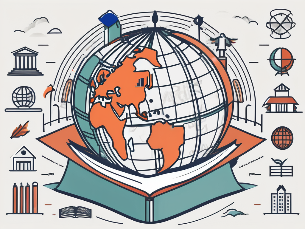 A globe with turkey highlighted