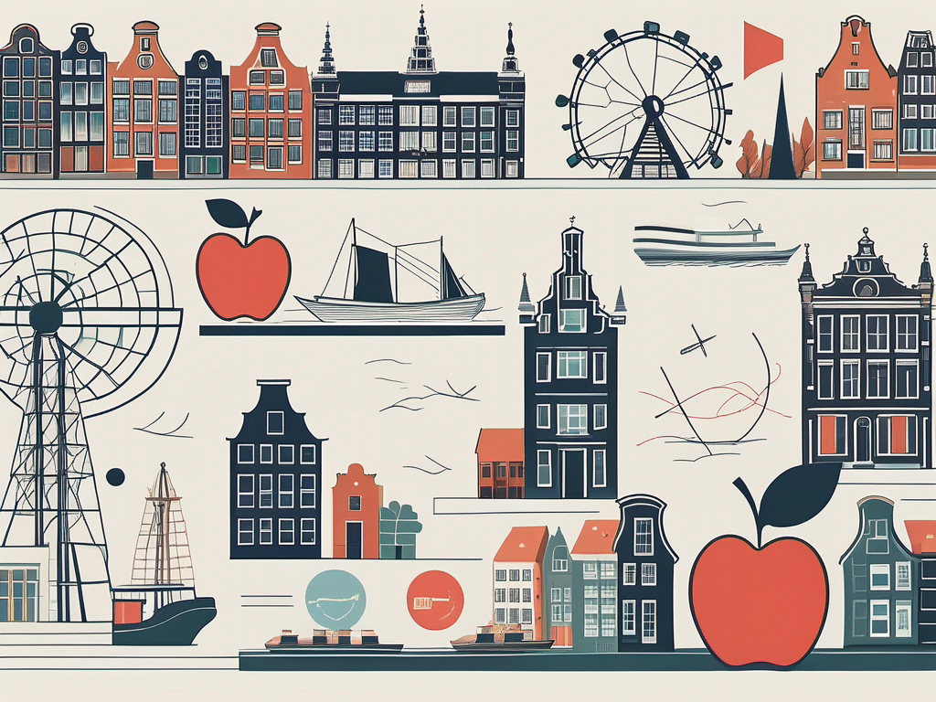A few prominent amsterdam landmarks