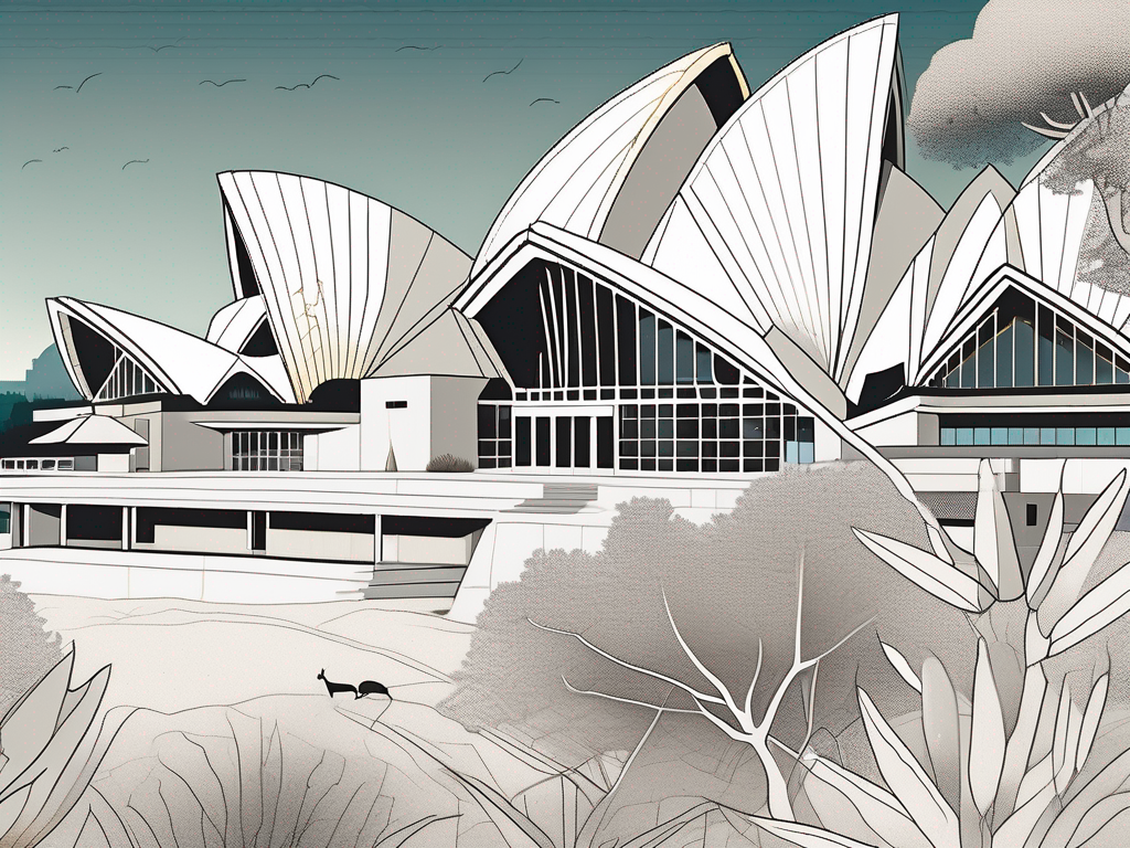 A diverse collection of iconic international architectural styles