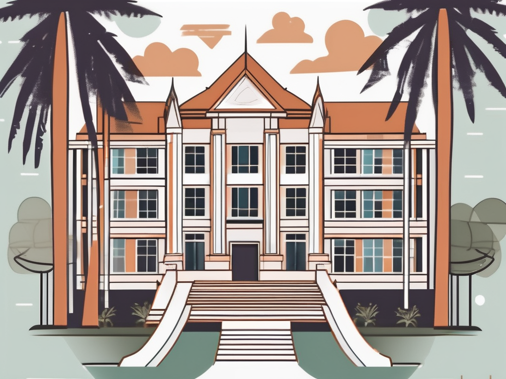 A few international school buildings in bangkok with distinctive thai architectural elements