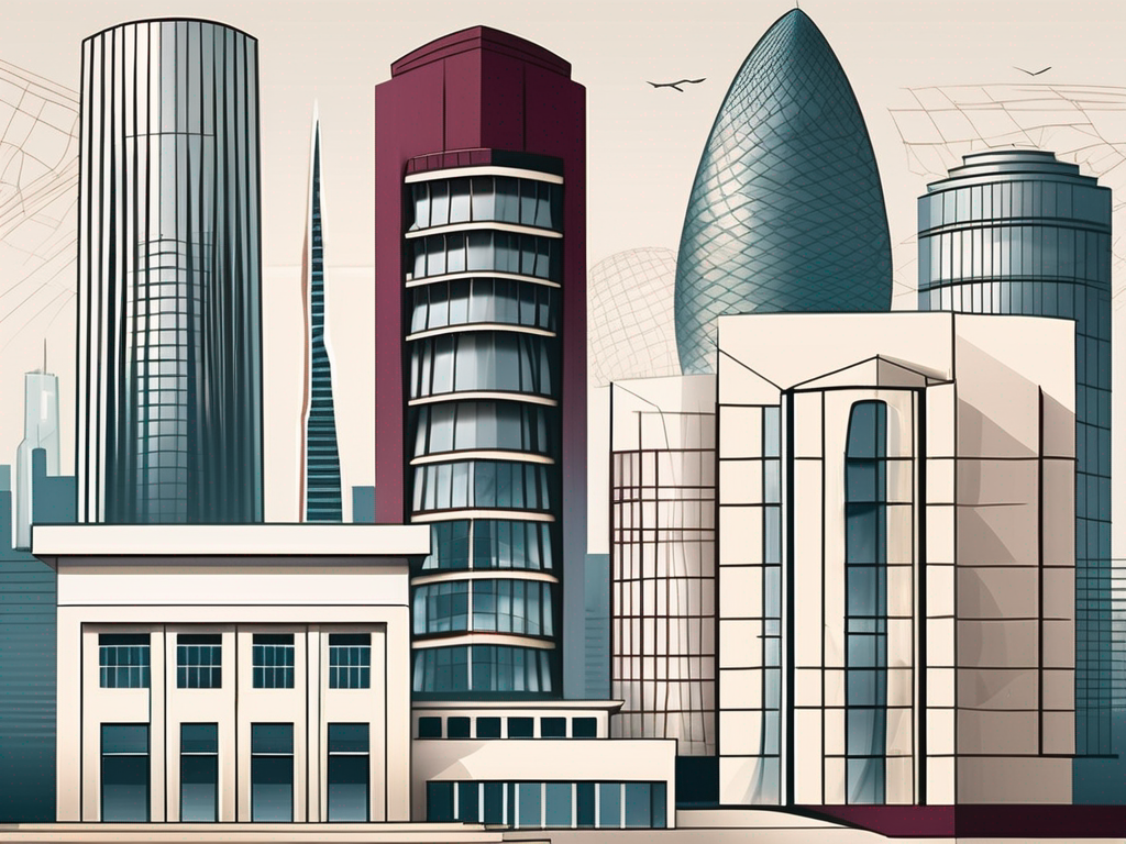 Six different school buildings