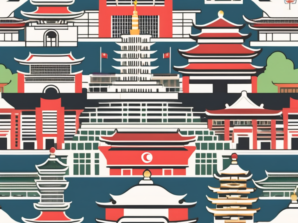 Seven distinct school buildings