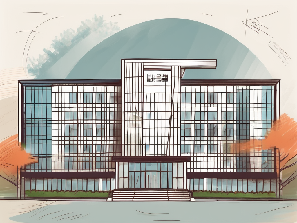 A diverse array of international school buildings in chengdu