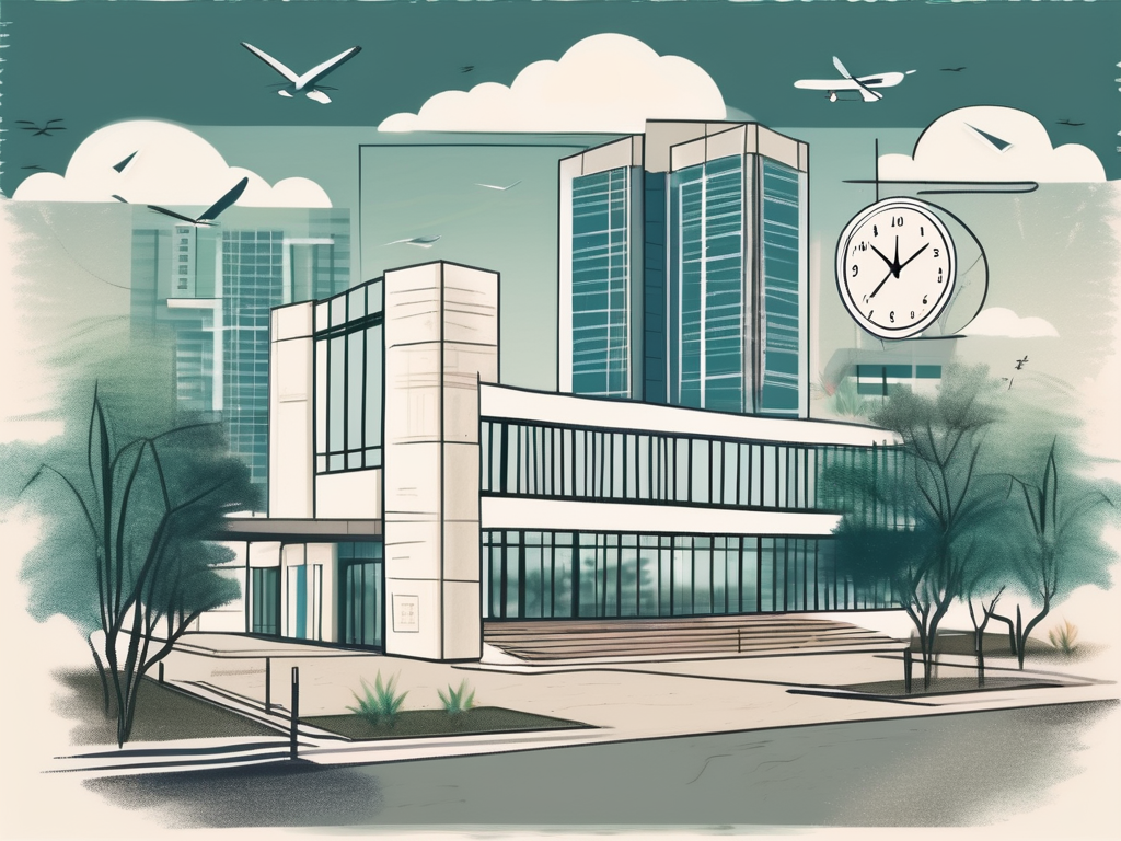 A vietnamese landscape with various international school buildings