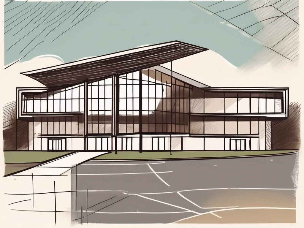 An international school building in brazil