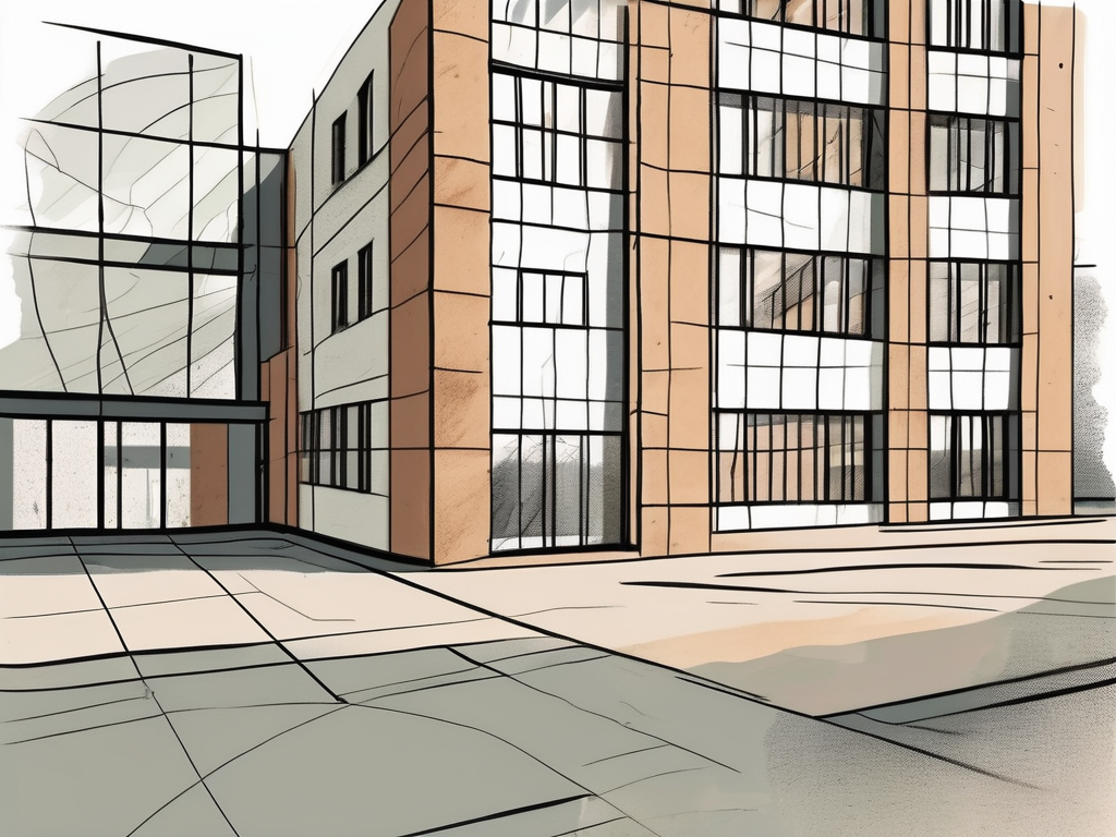 An international school building in poland