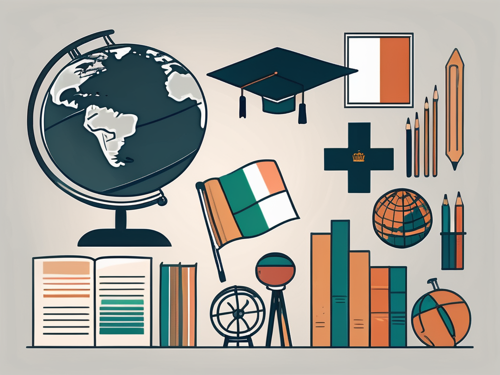 A classroom setting with diverse cultural elements