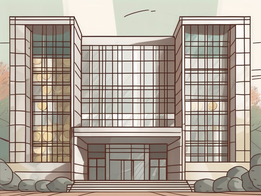 A typical international school building in south korea