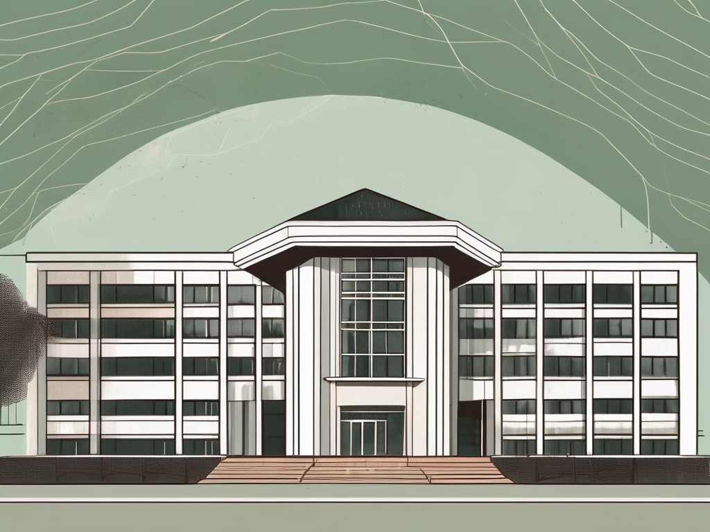 An international school building in hanoi