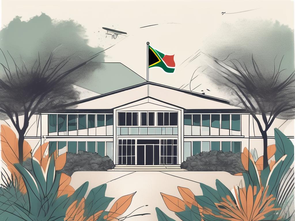 An international school building in south africa