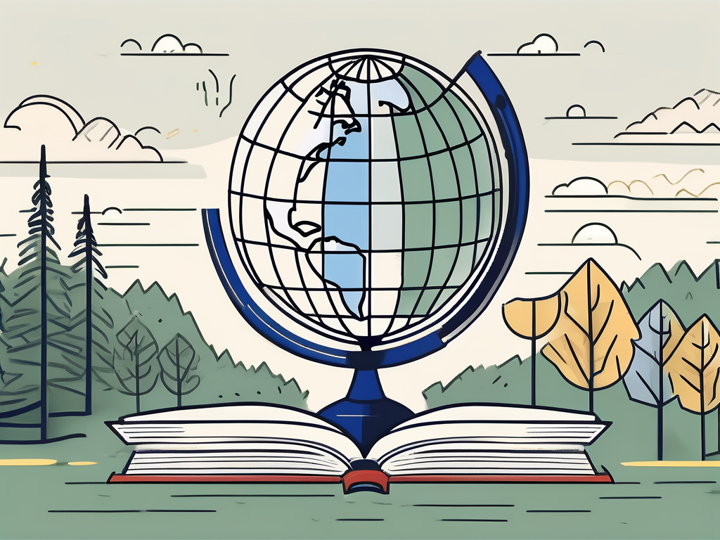 A typical swedish international school surrounded by nature