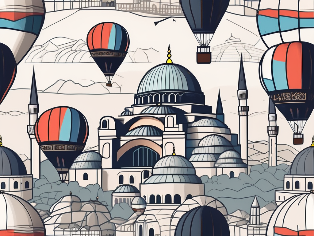 A classroom with international flags