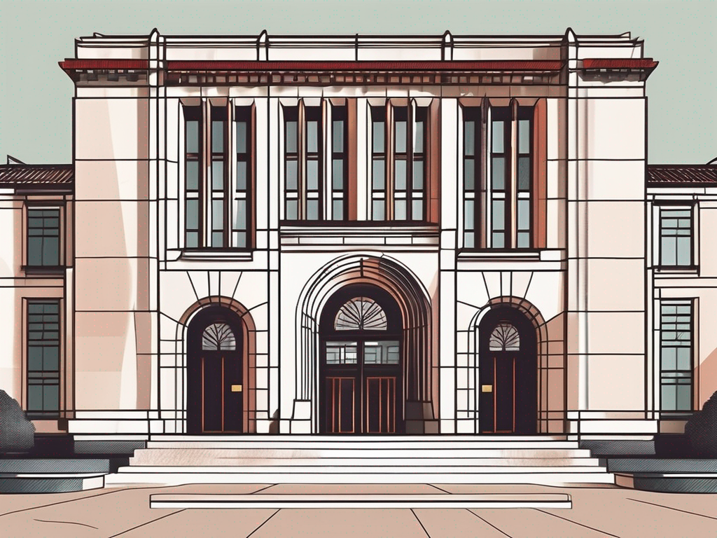 The dulwich college beijing's iconic building