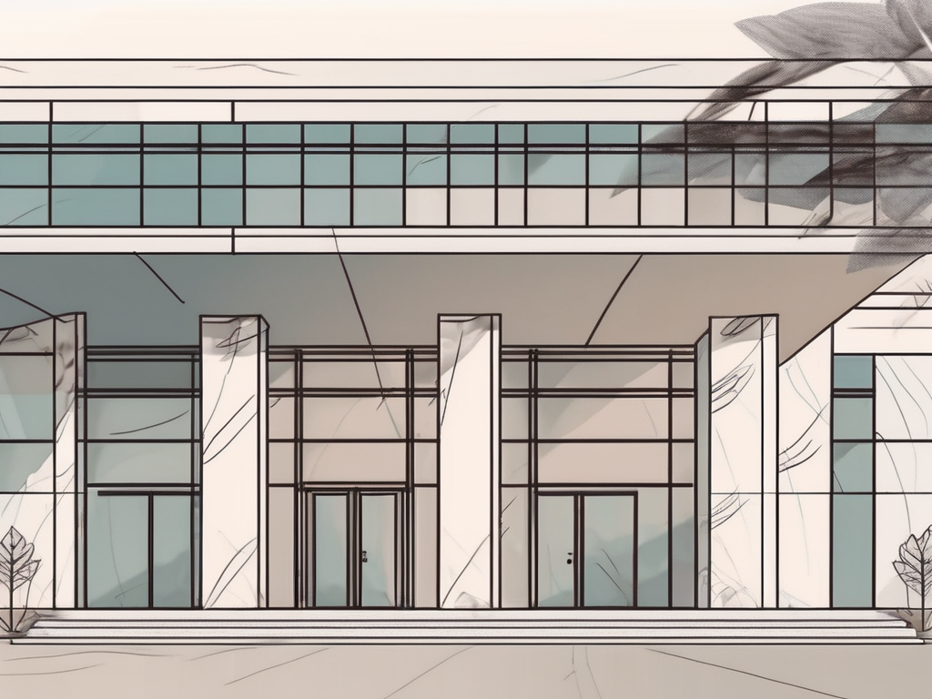 The canadian international school of guangzhou building with a job application form and a pen beside it