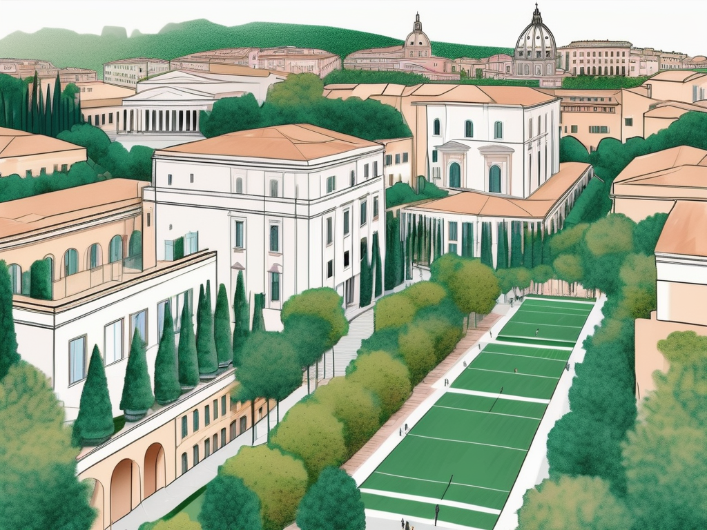 The marymount international school campus in rome