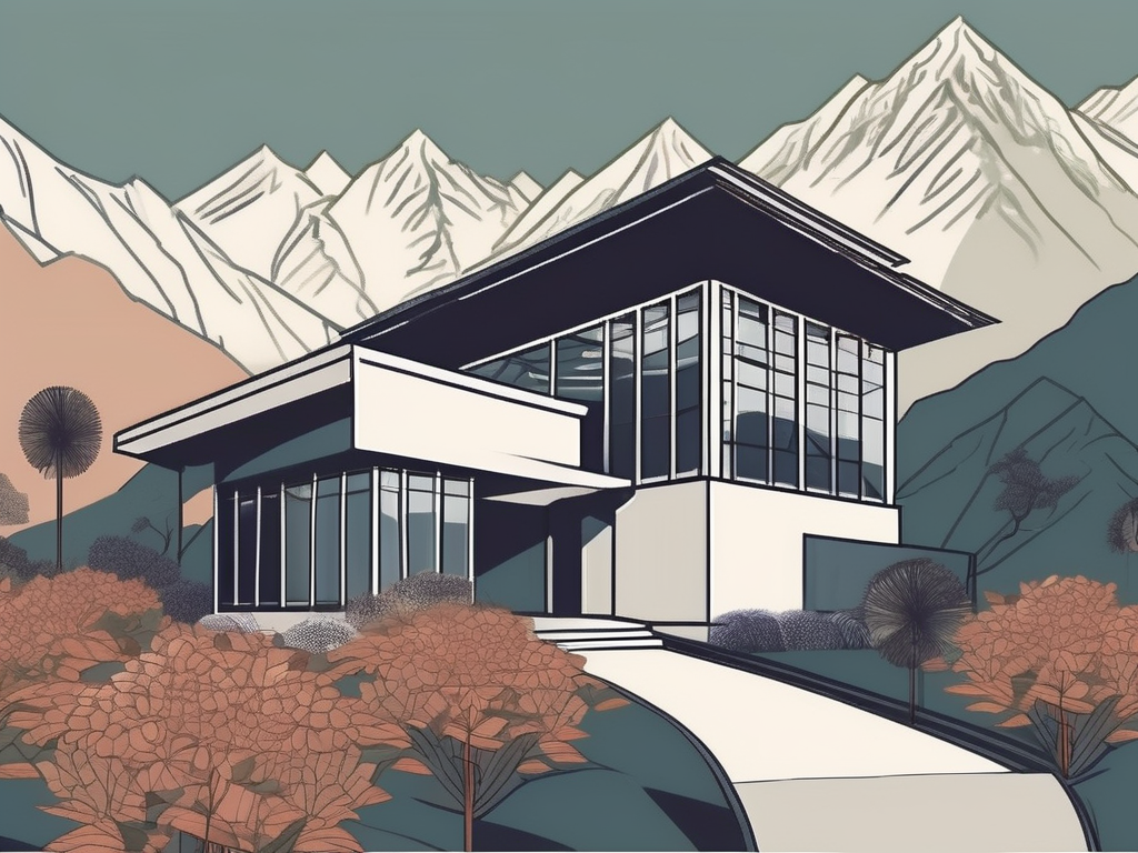 The lincoln school building in nepal