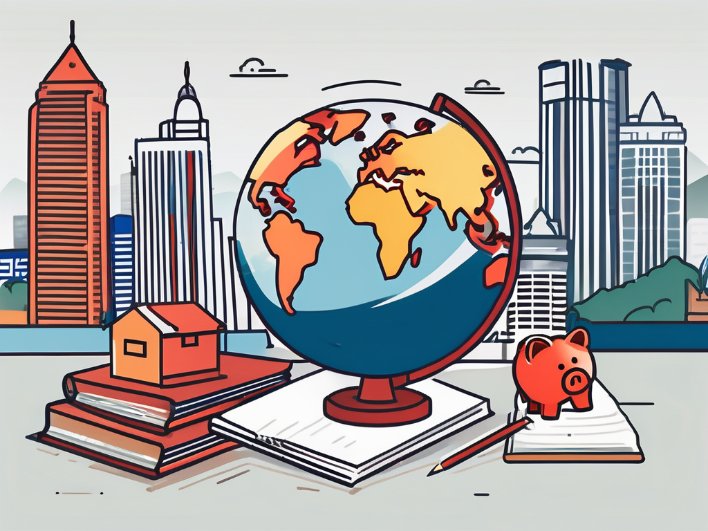 A classroom setting with various teaching materials