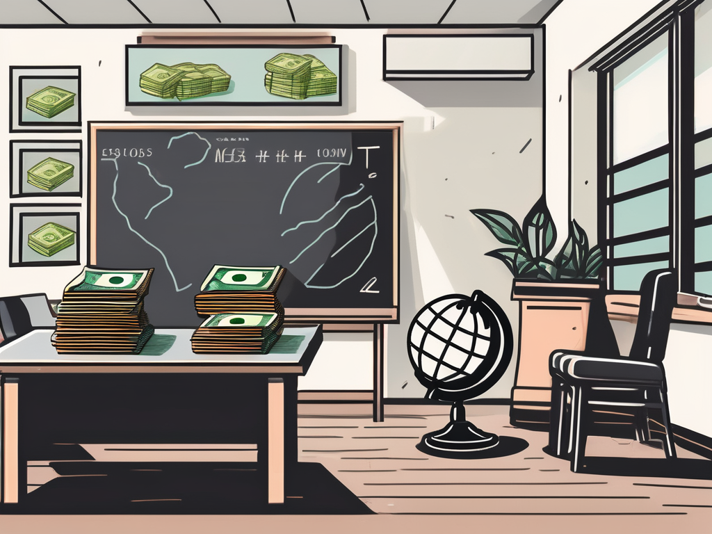 A classroom setting in malaysia