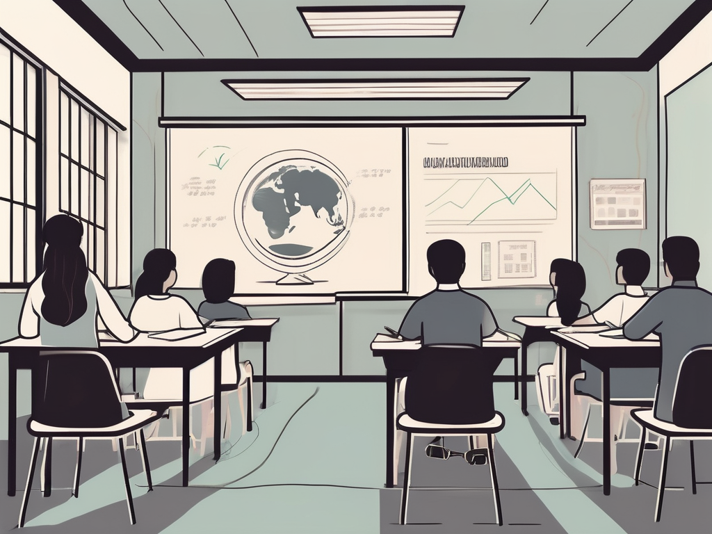 A classroom setting in singapore