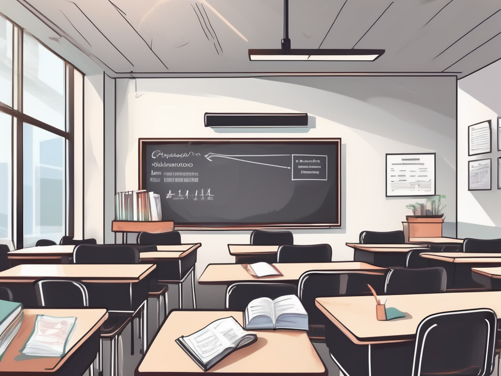 A classroom setting in singapore