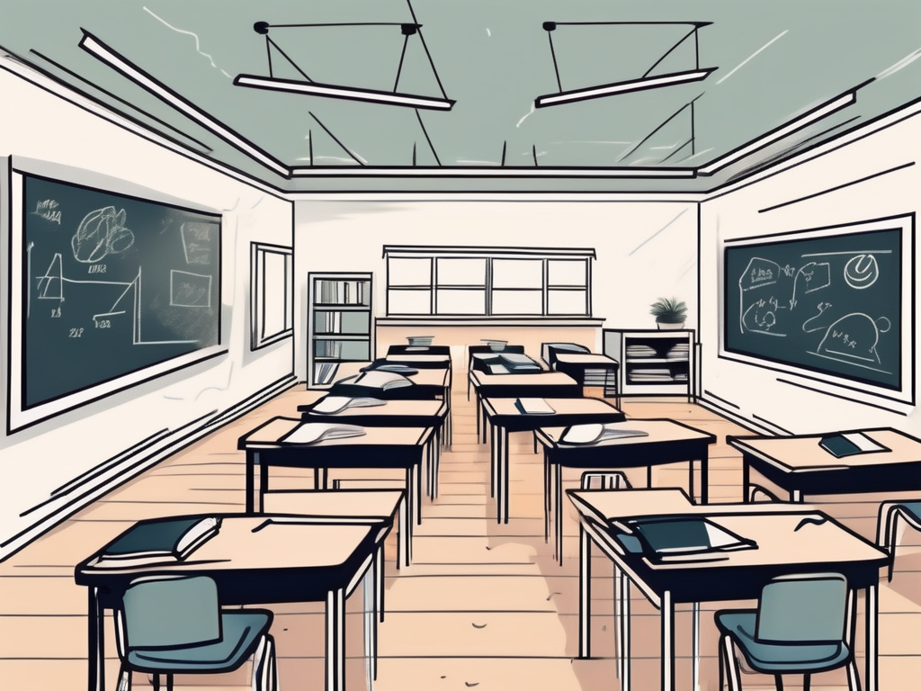 A classroom setting in singapore